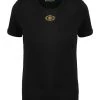 Elisabetta Franchi T-shirts GOLD PORTHOLE T-SHIRT Black