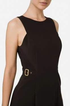 Elisabetta Franchi Casual Jurken Midi Dresses Black -Elisabetta Franchi Winkel dbc6406103c89dc49ee4ed401e1066a4