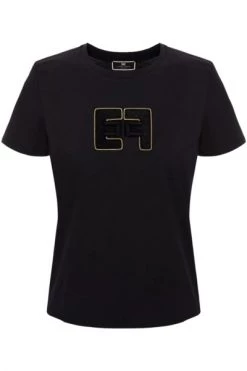 Elisabetta Franchi T-shirts T-shirt Black 5 Elisabetta Franchi T-shirts T-shirt Black -Elisabetta Franchi Winkel dbfe2070df4b042b22a469c4ad283a2c
