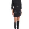 Elisabetta Franchi Casual Jurken Dresses Black