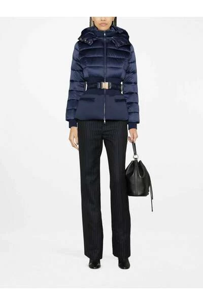 Elisabetta Franchi Gewatteerde Jassen Down Jackets Blue 3 Elisabetta Franchi Gewatteerde Jassen Down Jackets Blue - Afbeelding 3