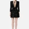 Elisabetta Franchi Casual Jurken Short Dresses Black
