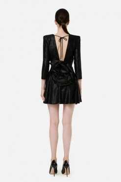 Elisabetta Franchi Casual Jurken Short Dresses Black
