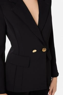 Elisabetta Franchi Blazers Blazer Black -Elisabetta Franchi Winkel dd3bd593393c9ca7e629fe0ac6620802