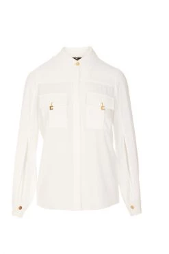 Blouses Elisabetta Franchi Shirts White White