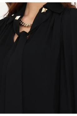 Elisabetta Franchi Longsleeve Shirts Shirt Black -Elisabetta Franchi Winkel de009bdde9ce882b3feacf10a318f2f4