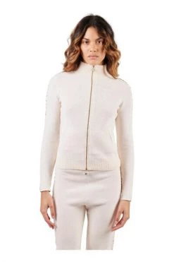 Elisabetta Franchi Hoodies & Sweatvesten Zip-throughs White -Elisabetta Franchi Winkel de3e1c1b16ac6e34bc3f188cb732dafc