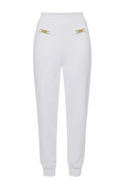 Elisabetta Franchi Sweatpants Trousers White -Elisabetta Franchi Winkel de625480c470c27a2fdb165749c52ef8