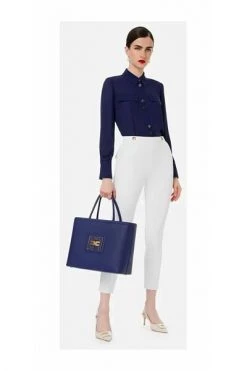 Elisabetta Franchi Pantalons Slim-fit Trousers White -Elisabetta Franchi Winkel dea276c3aa43534796938a4f0b59e3d8