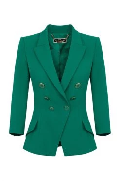 Elisabetta Franchi Blazers Giacca Green