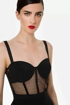 Elisabetta Franchi Casual Jurken Short Dresses Black