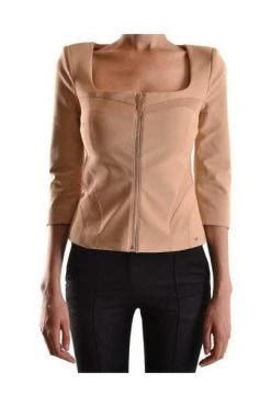 Elisabetta Franchi Zomerjassen Jas Beige