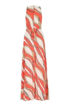 Elisabetta Franchi Maxi Jurken Long Dress Red