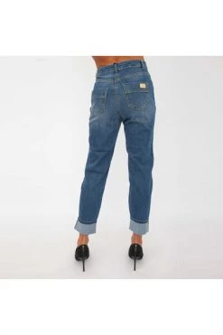Elisabetta Franchi Straight Jeans Blue