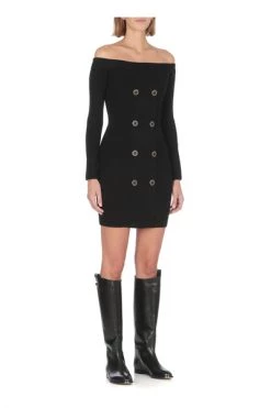 Elisabetta Franchi Casual Jurken Dresses Black Black -Elisabetta Franchi Winkel e0b770dfad16a88a3f2a8fc9ba86638c