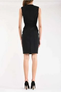 Elisabetta Franchi Jurken MIDI Dress Black -Elisabetta Franchi Winkel e0c159ab51514a29c65c694d514ff20a