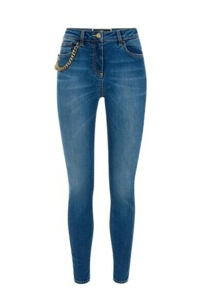 Elisabetta Franchi SKINNY JEANS Blue 1 Elisabetta Franchi SKINNY JEANS Blue