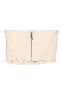 Elisabetta Franchi Sleeveless Tops White 6 Elisabetta Franchi Sleeveless Tops White -Elisabetta Franchi Winkel e1941f8f9bbe29c85314f3575b12812b