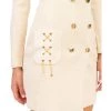 Elisabetta Franchi Casual Jurken Knitted Dresses White