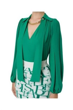 Elisabetta Franchi Blouses Green