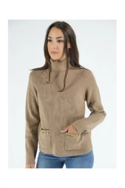 Elisabetta Franchi Coltruien Turtlenecks Brown -Elisabetta Franchi Winkel e27ec4d2dcae0510b3036d5df592171f