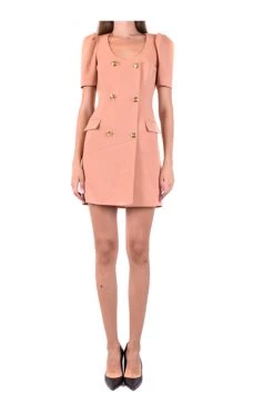 Elisabetta Franchi Jurken Dress Pink