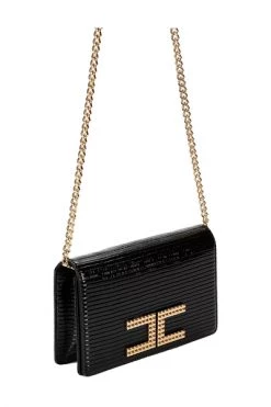 Schoudertassen Elisabetta Franchi Black Black -Elisabetta Franchi Winkel e2d2a6cd7337135d9b4677fbf779cab7