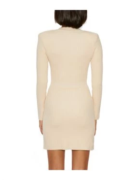 Elisabetta Franchi Casual Jurken Knitted Dresses White -Elisabetta Franchi Winkel e2e1801bc60c4e7a5d91a0e55ba2ca3b
