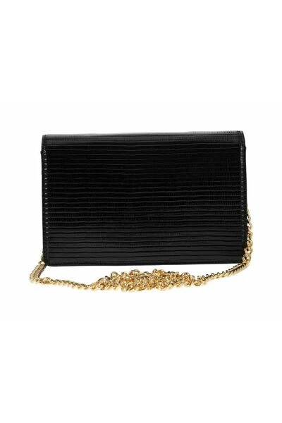 Elisabetta Franchi Schoudertassen Cross Body Bags Black 4 Elisabetta Franchi Schoudertassen Cross Body Bags Black - Afbeelding 4
