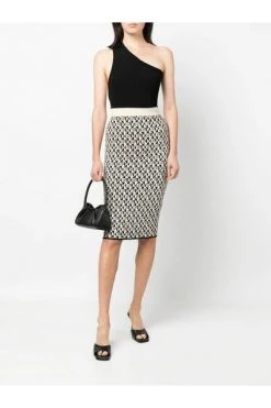 Elisabetta Franchi Midirokken Midi Skirts Black -Elisabetta Franchi Winkel e342ed43c3a21016876f7daa089def66