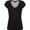 Elisabetta Franchi T-Shirts Black