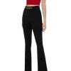 Elisabetta Franchi Wijde Broeken Wide Trousers Black