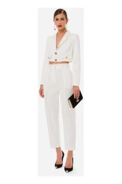 Elisabetta Franchi Blazers Jackets White