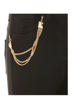 Elisabetta Franchi Skinny Jeans Jeans Black