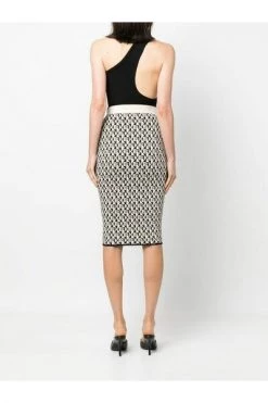 Elisabetta Franchi Midirokken Midi Skirts Black -Elisabetta Franchi Winkel e55351117de15c769f1481527db87fed