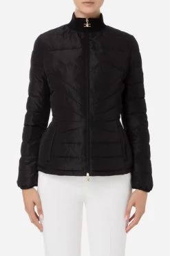 Zomerjassen Elisabetta Franchi Coats Black Black