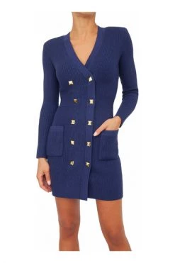 Elisabetta Franchi Casual Jurken Short Dresses Blue