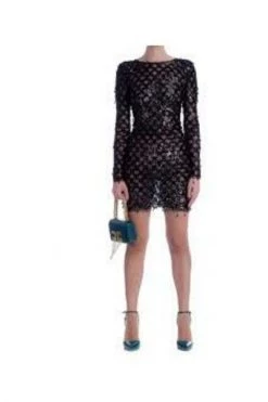 Elisabetta Franchi Casual Jurken Short Dresses Black -Elisabetta Franchi Winkel e61a1038c08be7121b6fb694b51fca38