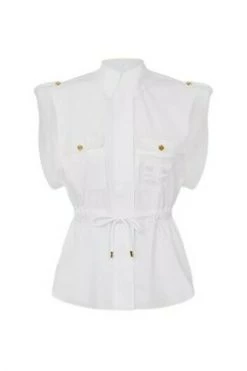 Elisabetta Franchi Longsleeve Shirts Shirts White -Elisabetta Franchi Winkel e671b0392617ec19887f869d050ee973