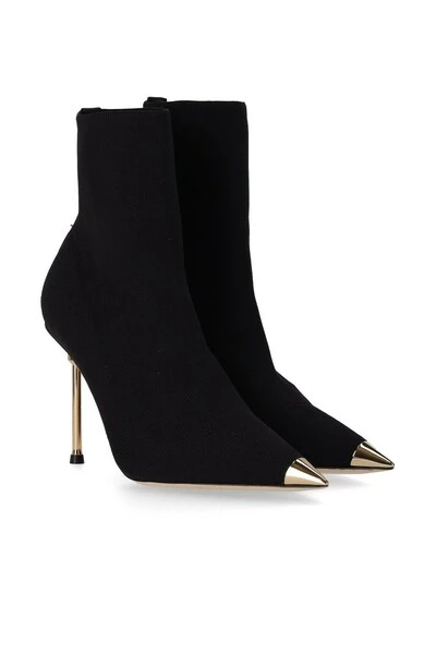 Elisabetta Franchi Enkellaarsjes ANKLE BOOTS Black 2 Elisabetta Franchi Enkellaarsjes ANKLE BOOTS Black - Afbeelding 2