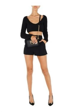 Elisabetta Franchi Korte Broeken Shorts Black