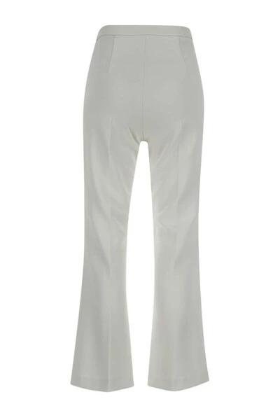 Elisabetta Franchi Pantalons Cropped Trousers White 1 Elisabetta Franchi Pantalons Cropped Trousers White