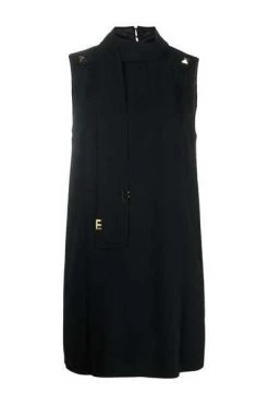 Elisabetta Franchi Casual Jurken Dress Black