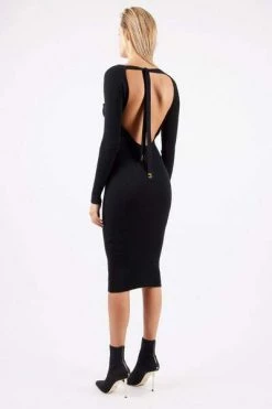 Elisabetta Franchi Feestjurken Party Dresses Black -Elisabetta Franchi Winkel e74e040d125df40d447a9d55cbe2f706