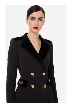 Elisabetta Franchi Blazers Jackets Black