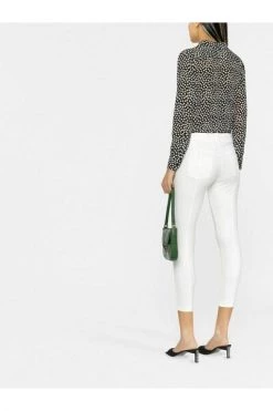 Elisabetta Franchi Broeken Cropped Pants White -Elisabetta Franchi Winkel e7f7dd7510c67889485a1474f94819b0