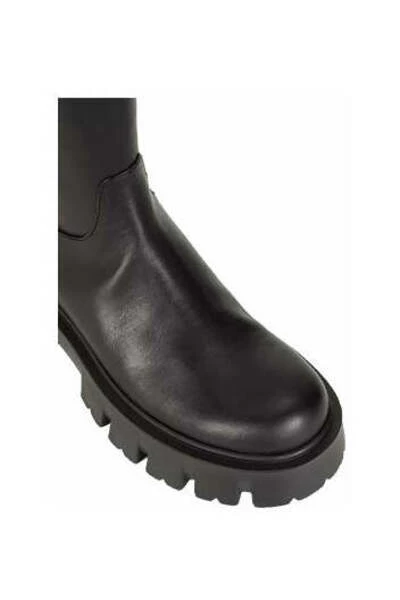 Elisabetta Franchi Laarzen Combat Boots Black 3 Elisabetta Franchi Laarzen Combat Boots Black - Afbeelding 3