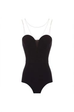 Elisabetta Franchi Bodies Body Black -Elisabetta Franchi Winkel e8d4e22604f5f19875f101743f234232