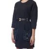 Elisabetta Franchi Casual Jurken Dress Black