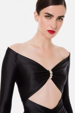 Elisabetta Franchi Jumpsuits & Tuinbroeken Jumpsuits Black -Elisabetta Franchi Winkel e8f234cbde5d7097fbd7f7a755d2384b